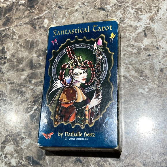 Fantastical Tarot Card Deck OOP 1999 original artwork Nathalie Hurtz divination - Picture 1 of 11